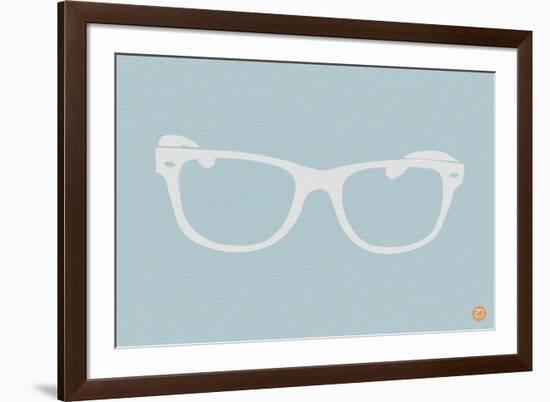 White Glasses-NaxArt-Framed Premium Giclee Print