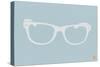 White Glasses-NaxArt-Stretched Canvas