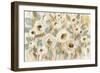 White Gold and Sage Floral-Silvia Vassileva-Framed Art Print