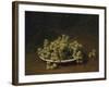 White Grapes on a Plate-Henri Fantin-Latour-Framed Giclee Print