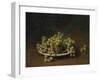 White Grapes on a Plate-Ignace Henri Jean Fantin-Latour-Framed Giclee Print