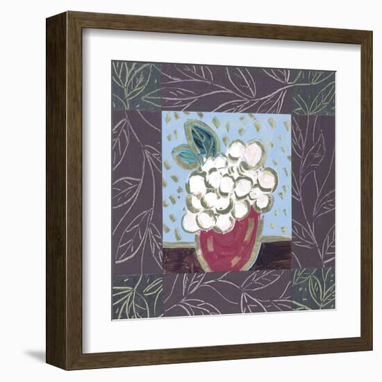 White Grapes-Hussey-Framed Giclee Print