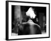 White Hair in the Wind-Sharon Wish-Framed Photographic Print