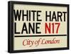 White Hart Lane N17 London-null-Framed Poster