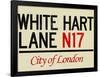 White Hart Lane N17 London-null-Framed Poster