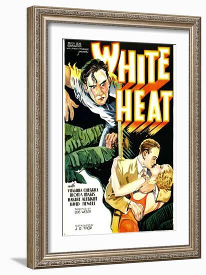 WHITE HEAT, bottom right: Mona Maris, 1934.-null-Framed Art Print