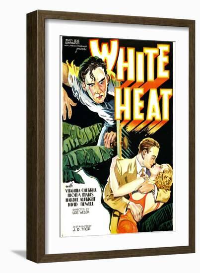 WHITE HEAT, bottom right: Mona Maris, 1934.-null-Framed Art Print