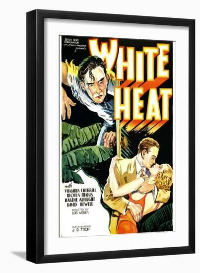 WHITE HEAT, bottom right: Mona Maris, 1934.-null-Framed Art Print