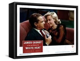 White Heat, from Left, James Cagney, Virginia Mayo, 1949-null-Framed Stretched Canvas