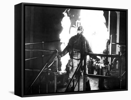 White Heat, James Cagney, 1949-null-Framed Stretched Canvas