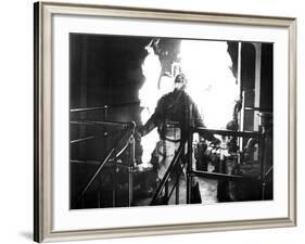 White Heat, James Cagney, 1949-null-Framed Photo