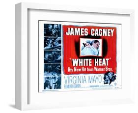 White Heat, James Cagney, 1949-null-Framed Art Print