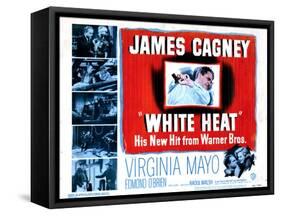 White Heat, James Cagney, 1949-null-Framed Stretched Canvas