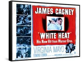 White Heat, James Cagney, 1949-null-Framed Stretched Canvas