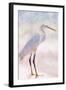 White Heron-Kimberly Allen-Framed Art Print