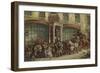 White Horse Cellar Hatchetts, Piccadilly, London-J.C. Maggs-Framed Giclee Print