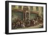 White Horse Cellar Hatchetts, Piccadilly, London-J.C. Maggs-Framed Giclee Print