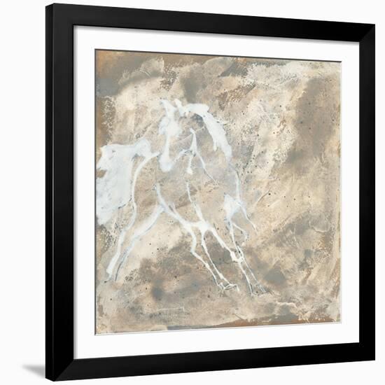 White Horse I-Chris Paschke-Framed Art Print