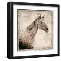 White Horse I-Irena Orlov-Framed Art Print