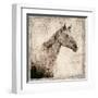 White Horse I-Irena Orlov-Framed Art Print