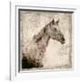 White Horse I-Irena Orlov-Framed Art Print