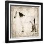 White Horse II-Irena Orlov-Framed Art Print