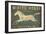 White Horse Running-Ryan Fowler-Framed Art Print