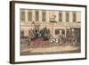 White Horse Tavern and Hotel, Fetter Lane, London-James Pollard-Framed Giclee Print