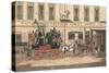 White Horse Tavern and Hotel, Fetter Lane, London-James Pollard-Stretched Canvas