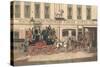 White Horse Tavern and Hotel, Fetter Lane, London-James Pollard-Stretched Canvas