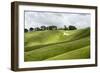 White Horse, the Cherhill Downs, Wiltshire, England, United Kingdom, Europe-Graham Lawrence-Framed Photographic Print