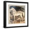 White Horse-Irena Orlov-Framed Art Print