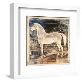 White Horse-Irena Orlov-Framed Art Print