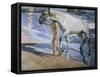 White Horse-Joaquín Sorolla y Bastida-Framed Stretched Canvas