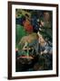 White Horse-Paul Gauguin-Framed Art Print