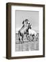 White Horses of Camargue Fighting in the Water, Camargue, France-Nadia Isakova-Framed Photographic Print