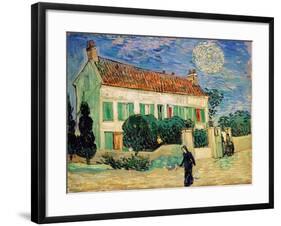 White House at Night, 1890-Vincent van Gogh-Framed Giclee Print