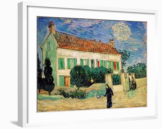 White House at Night, 1890-Vincent van Gogh-Framed Giclee Print