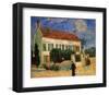 White House at Night-Vincent van Gogh-Framed Giclee Print