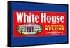 White House Brand California Melons-null-Framed Stretched Canvas