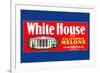White House Brand California Melons-null-Framed Premium Giclee Print