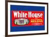 White House Brand California Melons-null-Framed Premium Giclee Print