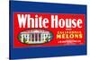 White House Brand California Melons-null-Stretched Canvas