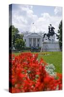 White House from Lafayette Park-Gary Blakeley-Stretched Canvas