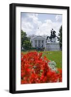 White House from Lafayette Park-Gary Blakeley-Framed Premium Photographic Print