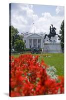 White House from Lafayette Park-Gary Blakeley-Stretched Canvas