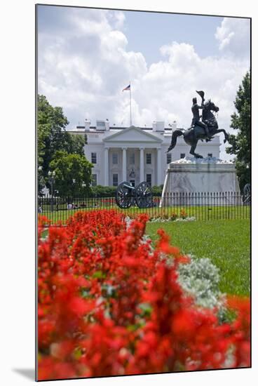 White House from Lafayette Park-Gary Blakeley-Mounted Photographic Print