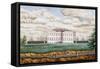White House in Washington, May 1821-Jehan Thibault-Framed Stretched Canvas