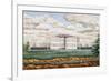 White House in Washington, May 1821-Jehan Thibault-Framed Giclee Print