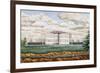 White House in Washington, May 1821-Jehan Thibault-Framed Giclee Print